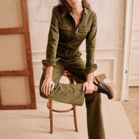 SOLD Sezane BROOKLYN JUMPSUIT - Picture 3 of 8